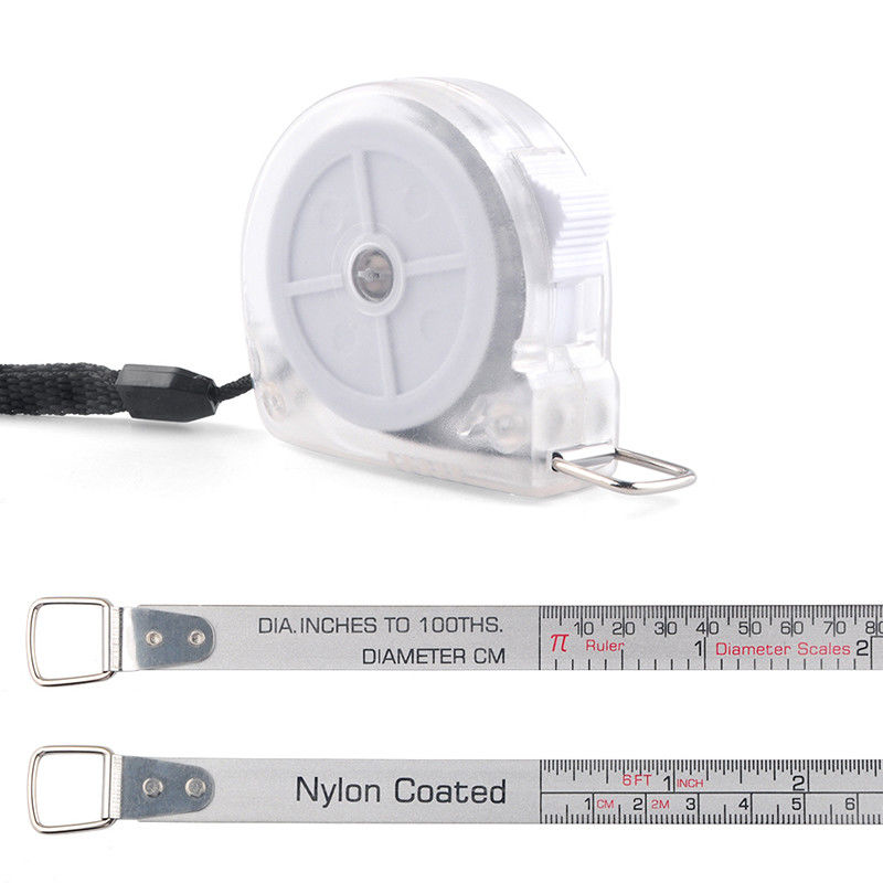 100 TH 2 Meter Diameter Tape Measure ,  Imperial Metric Pipe Circumference Tape